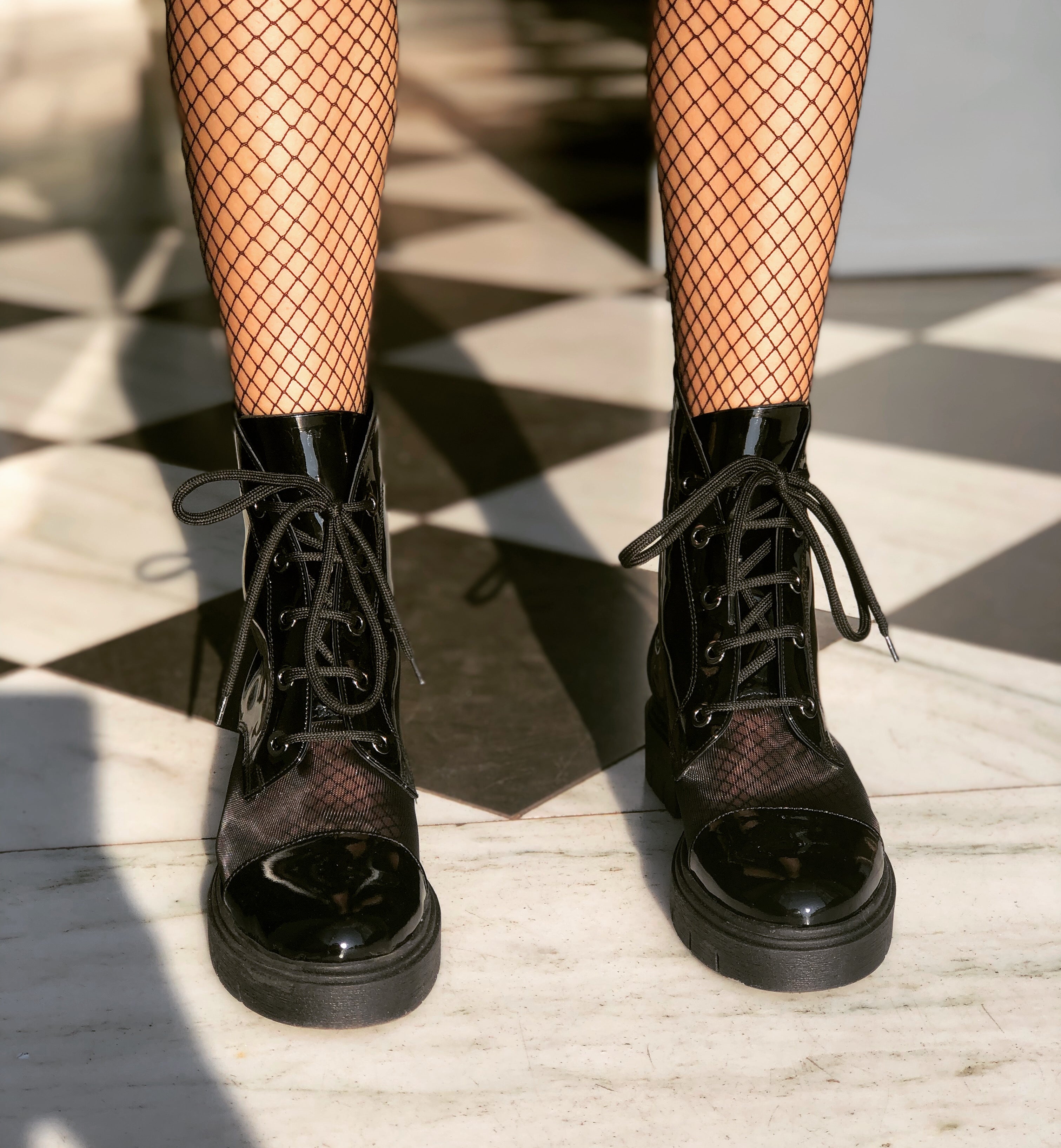 DIANA TRANSPARENT BOOTS XENIA SOLOMOU