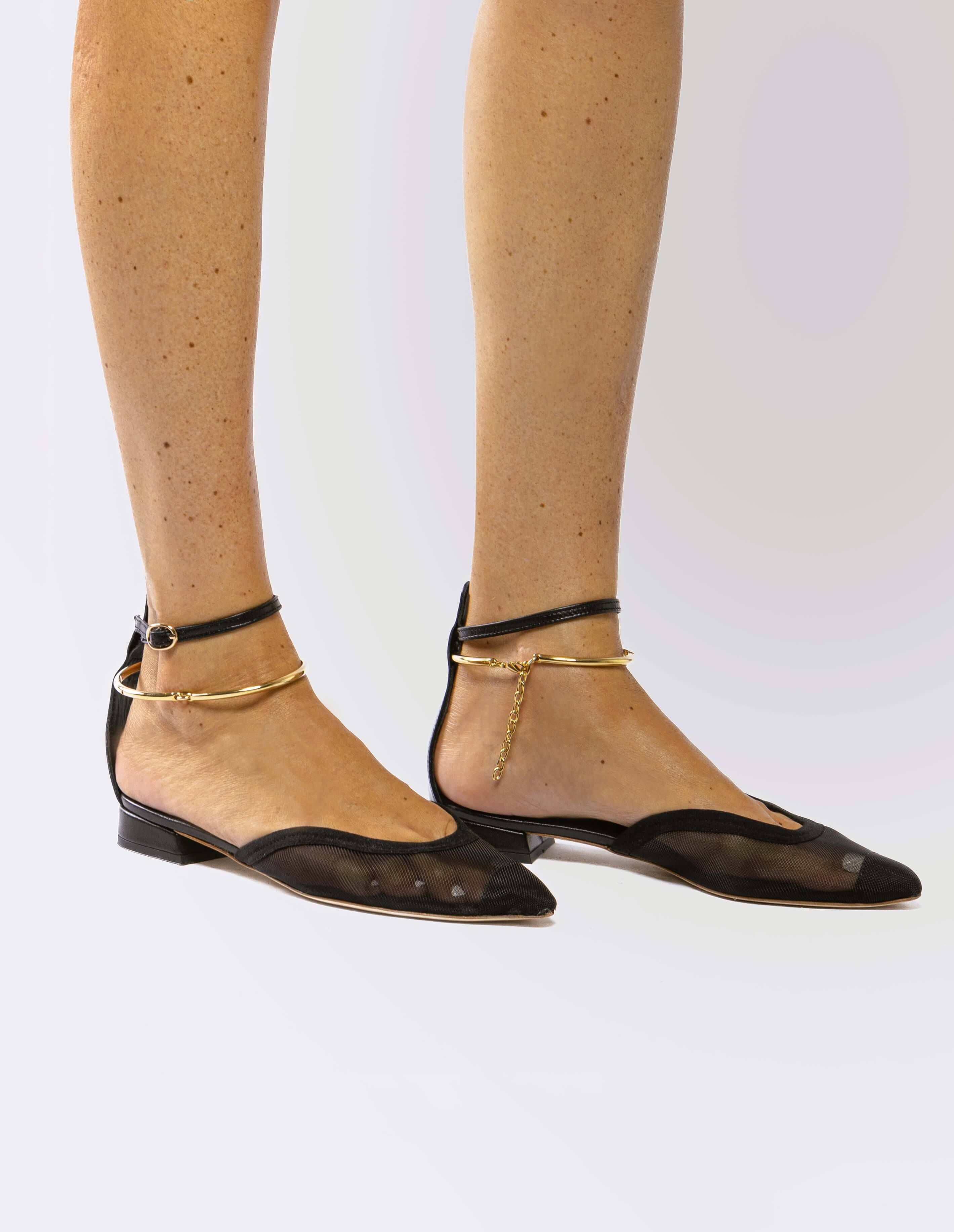MAYA BLACK FLATS