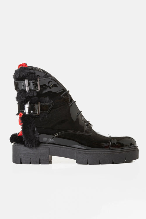DIANA BLACK BOOTS XENIA SOLOMOU