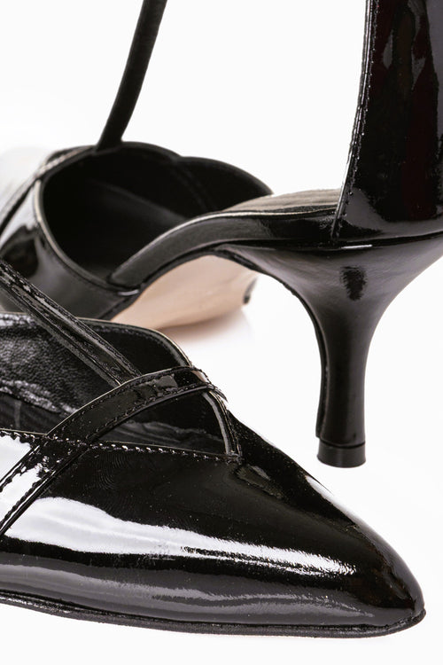 ANGELINA BLACK PUMPS 6.5 XENIA SOLOMOU
