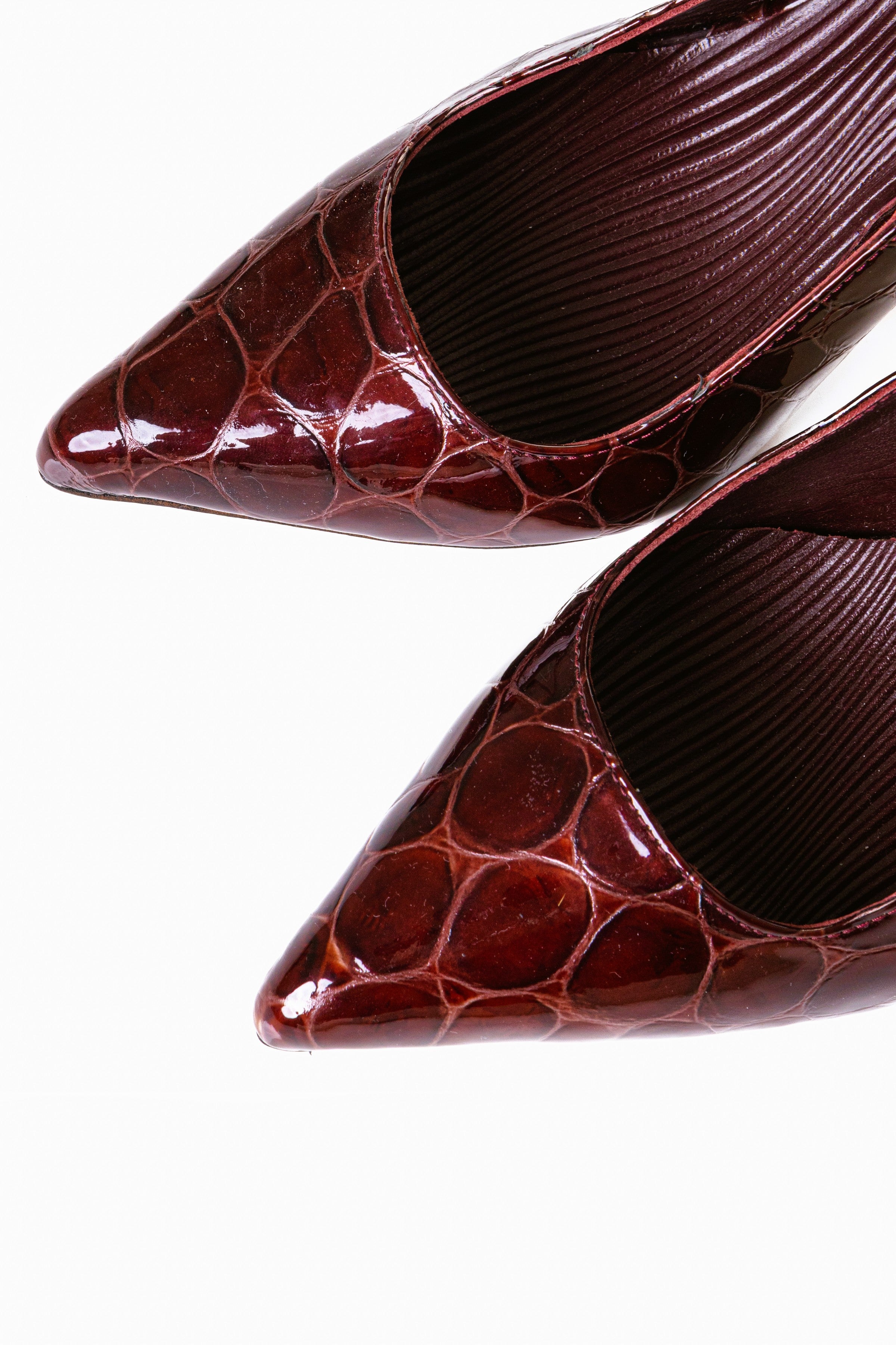 PUMPS WINE BURGUNDY 6.5