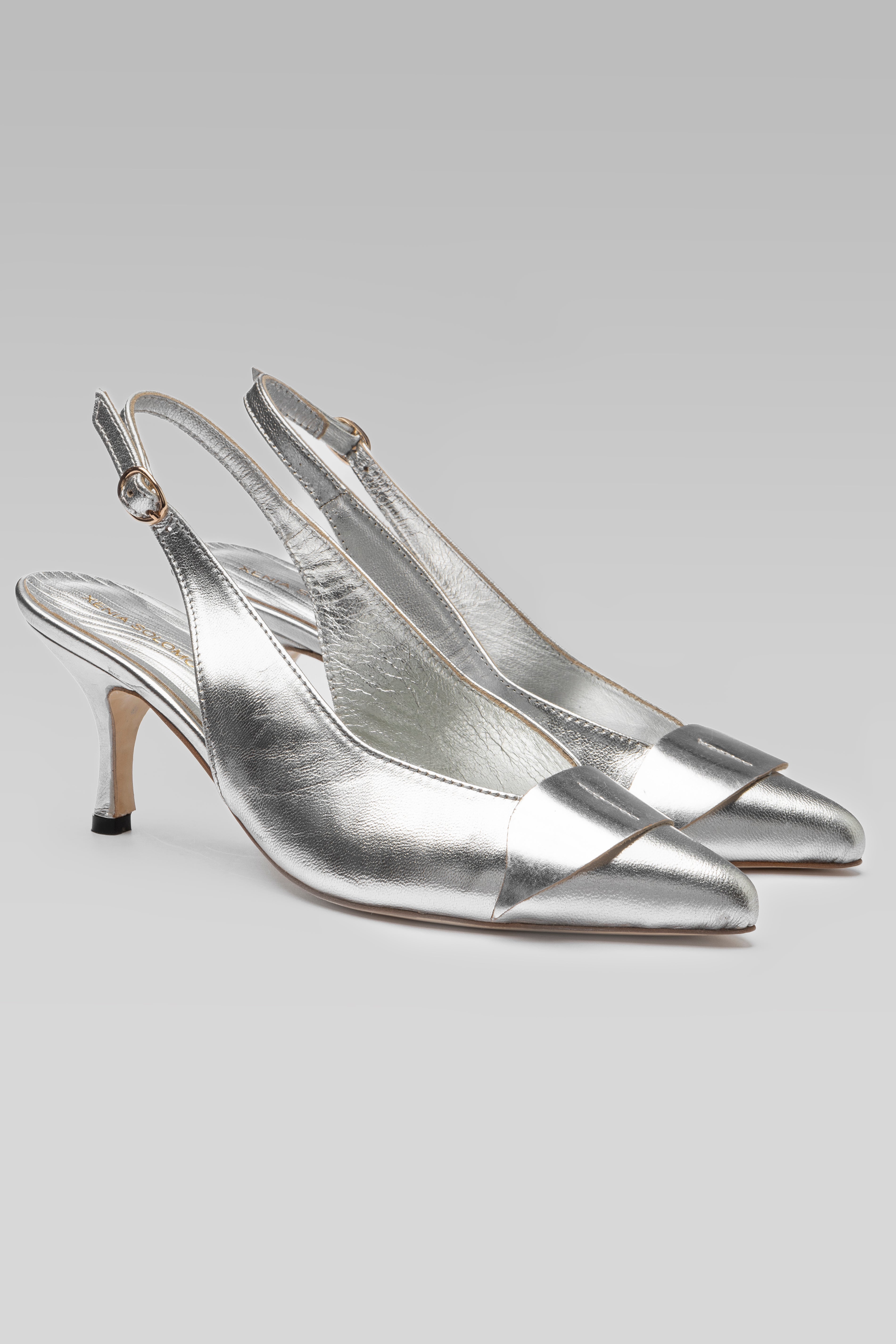 HAVANA SILVER PUMPS 6.5