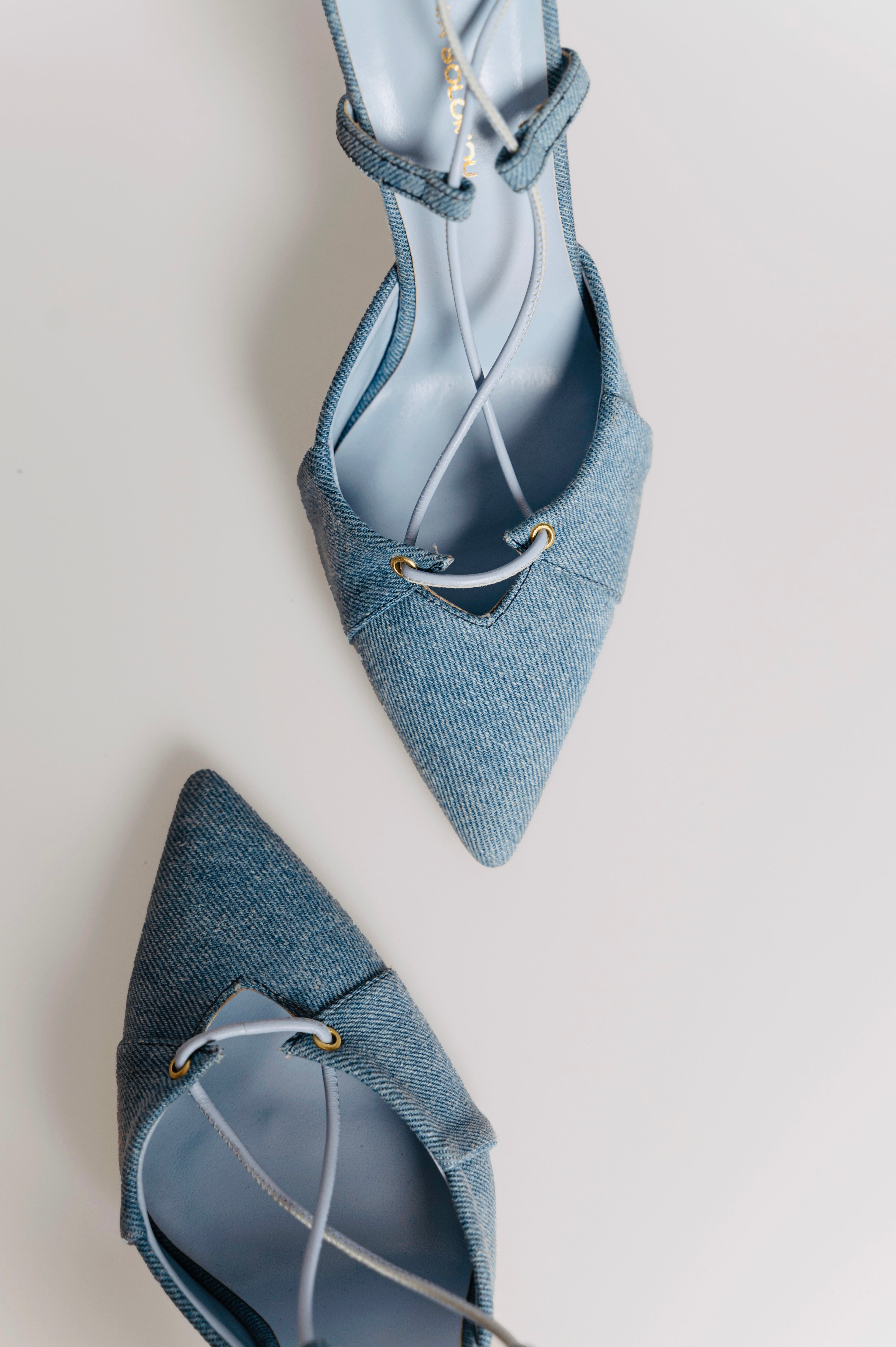 JOANNE BLUE JEANS PUMPS 7.5