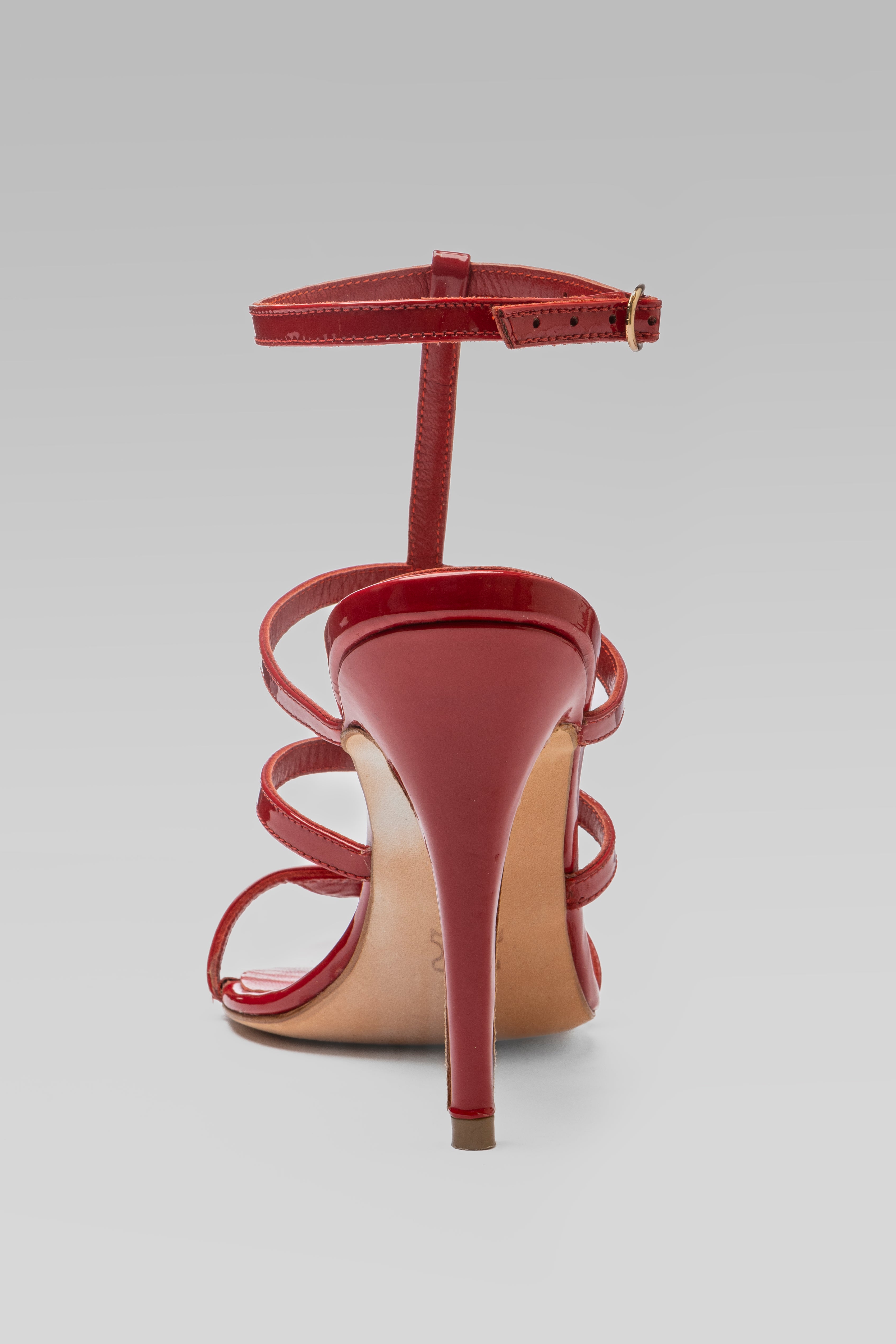 MICAELA RED SANDALS   9.5