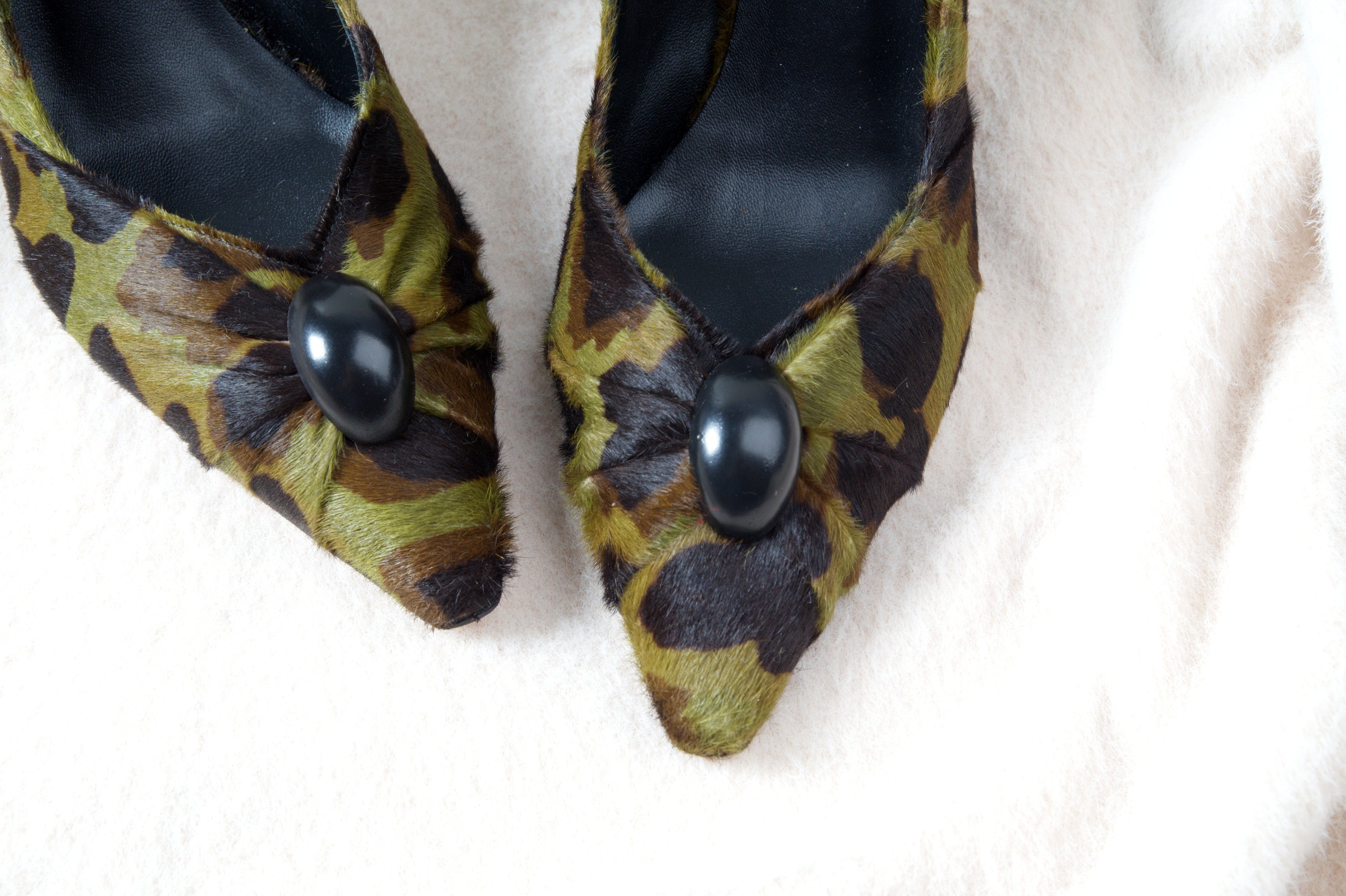 NATASA  CAMO   PUMPS 6.5 XENIA SOLOMOU
